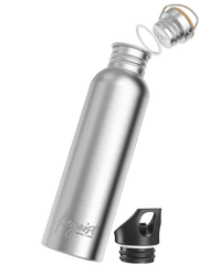 Edelstahl Trinkflasche mit Sportverschluss – Auslaufsicher & BPA-frei