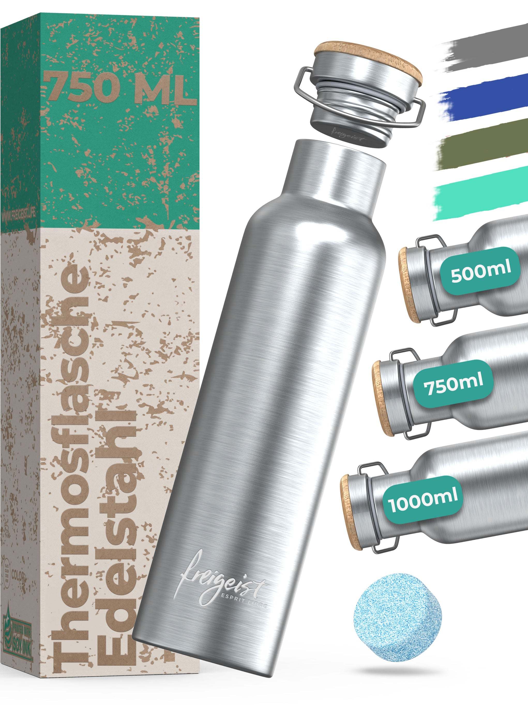 Thermosflasche Edelstahl – Hält Getränke perfekt warm und kalt