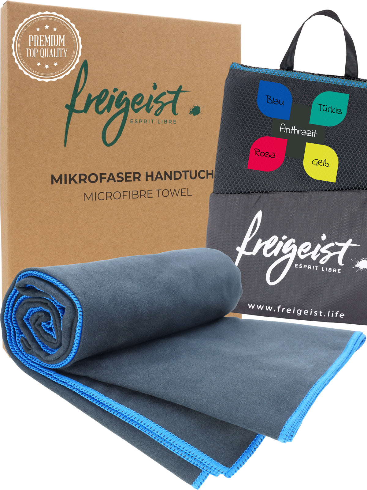 Mikrofaser Handtuch 160 x 80 cm